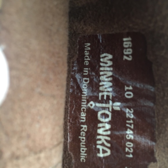 Vintage MINNETONKA brown suede boots❤️ - Picture 5 of 6